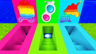 ВЫБЕРИ ПРАВИЛЬНЫЙ ПОДВАЛ ПОП ИТ СИМПЛ ДИМПЛ В МАЙНКРАФТ POP IT SIMPLE DIMPLE