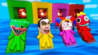 НОВАЯ РУБРИКА - ВОДНЫЕ ГОРКИ В МАЙНКРАФТ