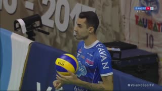 Таубате - Сада-Крузейро. Волейбол. Бразилия. Суперлига. Мужчины. Плей-офф. Полуфинал. Сезон 2018/2019. Второй матч. 10.04.2019