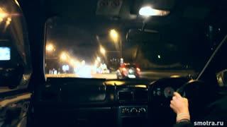 subaru STI gc8 night